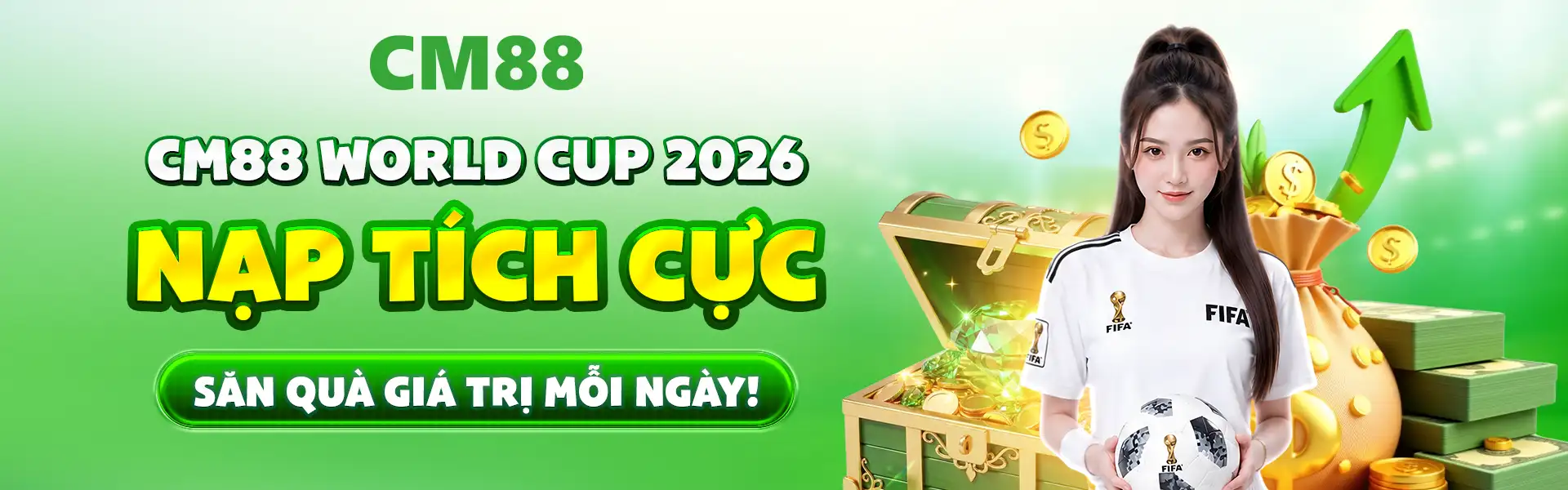 Banner nội dung bắn cá, nổ hũ và trò chơi CM88
