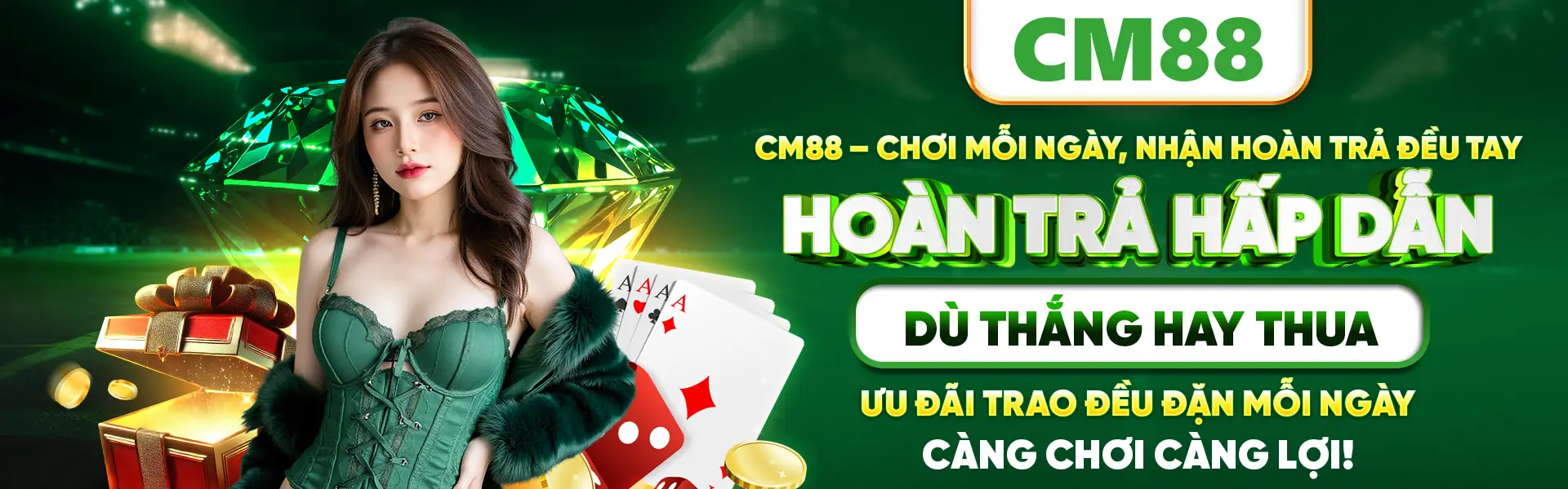 Banner hướng dẫn và hỗ trợ người dùng CM88